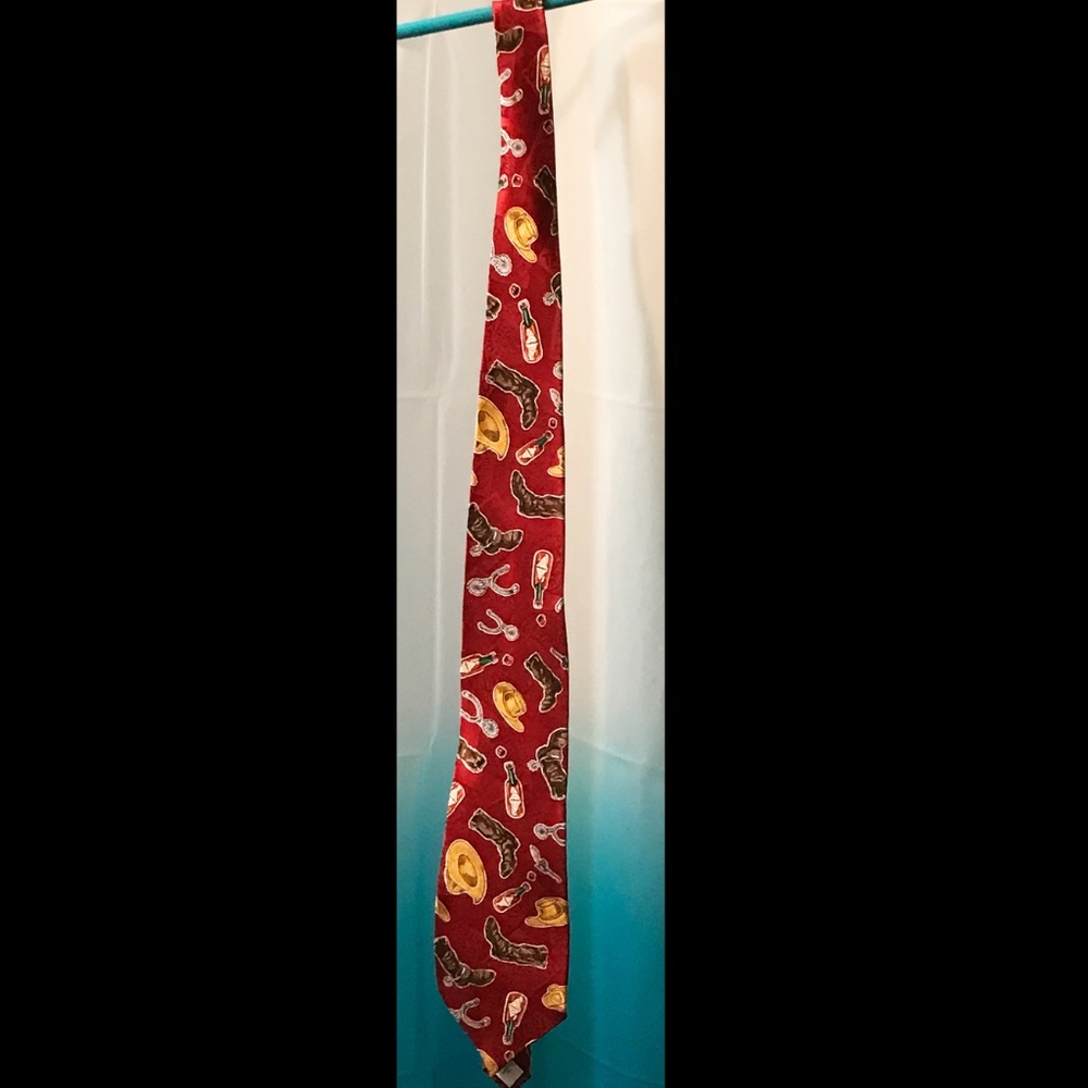 Vintage Tabasco 100% Silk Tie